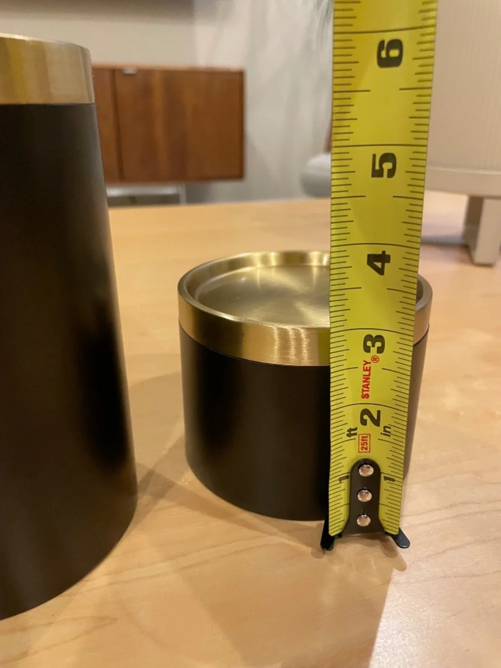 Crate&Barrel candle holders.